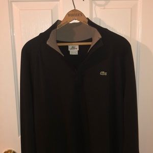 Black Lacoste Pullover (Sz L)